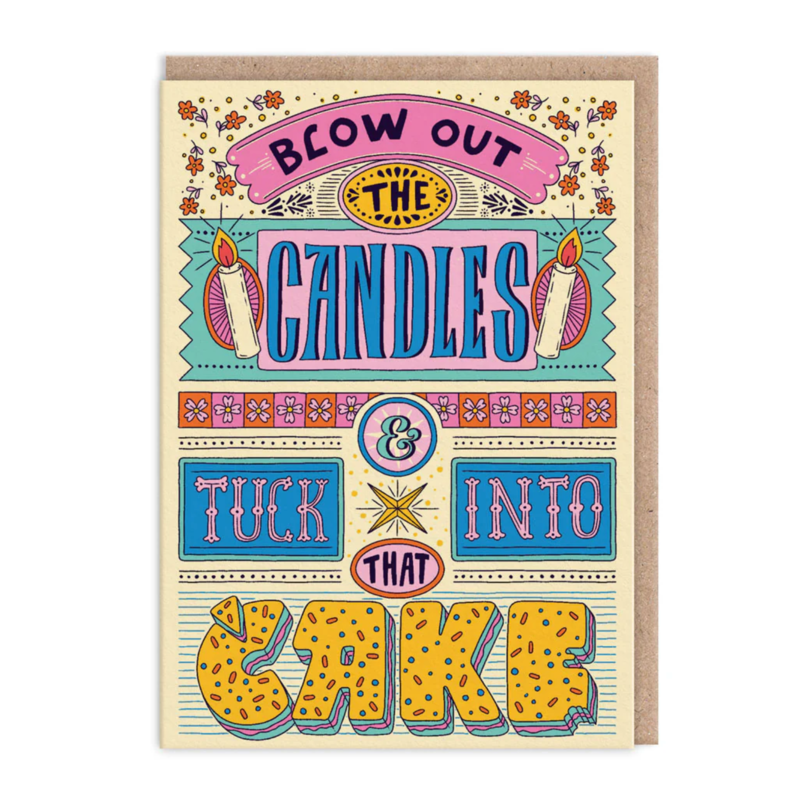 Blow Out The Candles Greeting Card