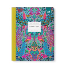 Large Floral Peacock Premium Exercise Book