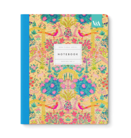Neon Floral Ornate Garden Premium Exercise Book