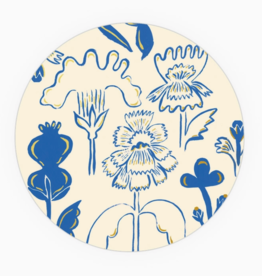 Blue Flowers Coaster