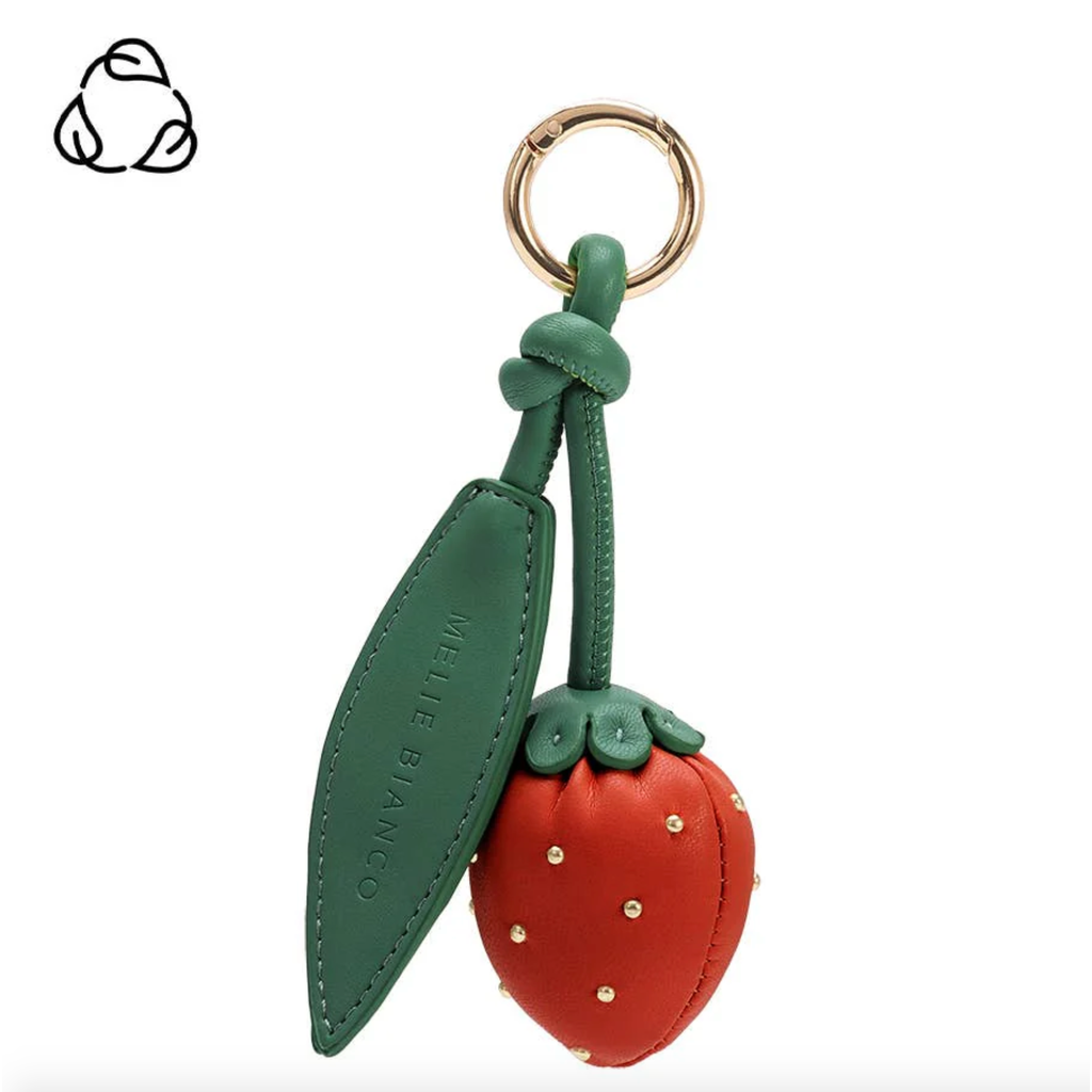 Strawberry Vegan Charm - Red