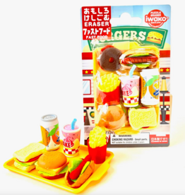 Iwako Fast Food Eraser Set