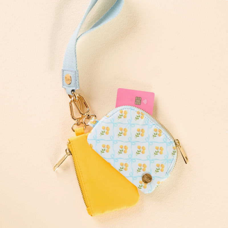 Marigold Dynamic Duo Pouch Wristlet