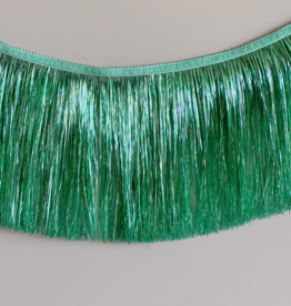 Mermaid Green Tinsel Fringe Garland