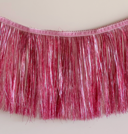 Pink Tinsel Fringe Garland
