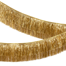 Gold Tinsel Fringe Garland