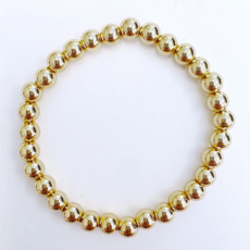 Golden Halo Beaded Bracelet