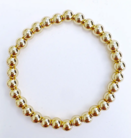 Golden Halo Beaded Bracelet