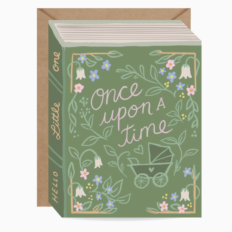 Once Upon a Time New Baby Card