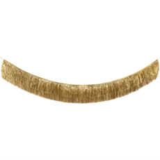 Gold Tinsel Fringe Garland