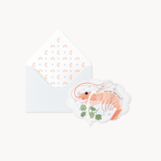 Shrimp Pop-Up Card