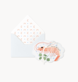 Shrimp Pop-Up Card