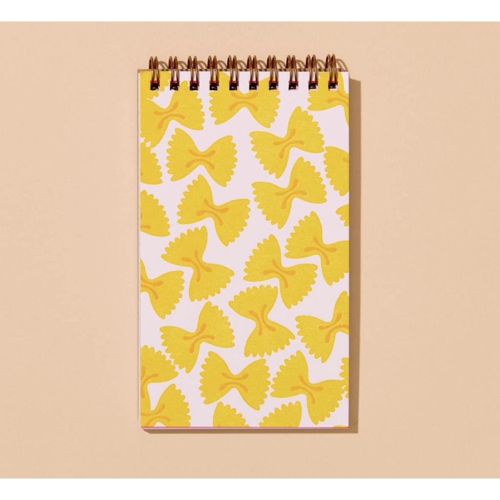 Farfalle Bowtie Letterpress Pocket Notebook