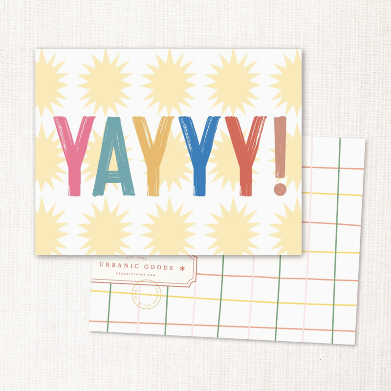 Yayyy! Card