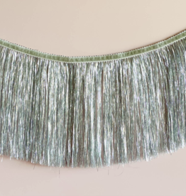 Silver Tinsel Fringe Garland