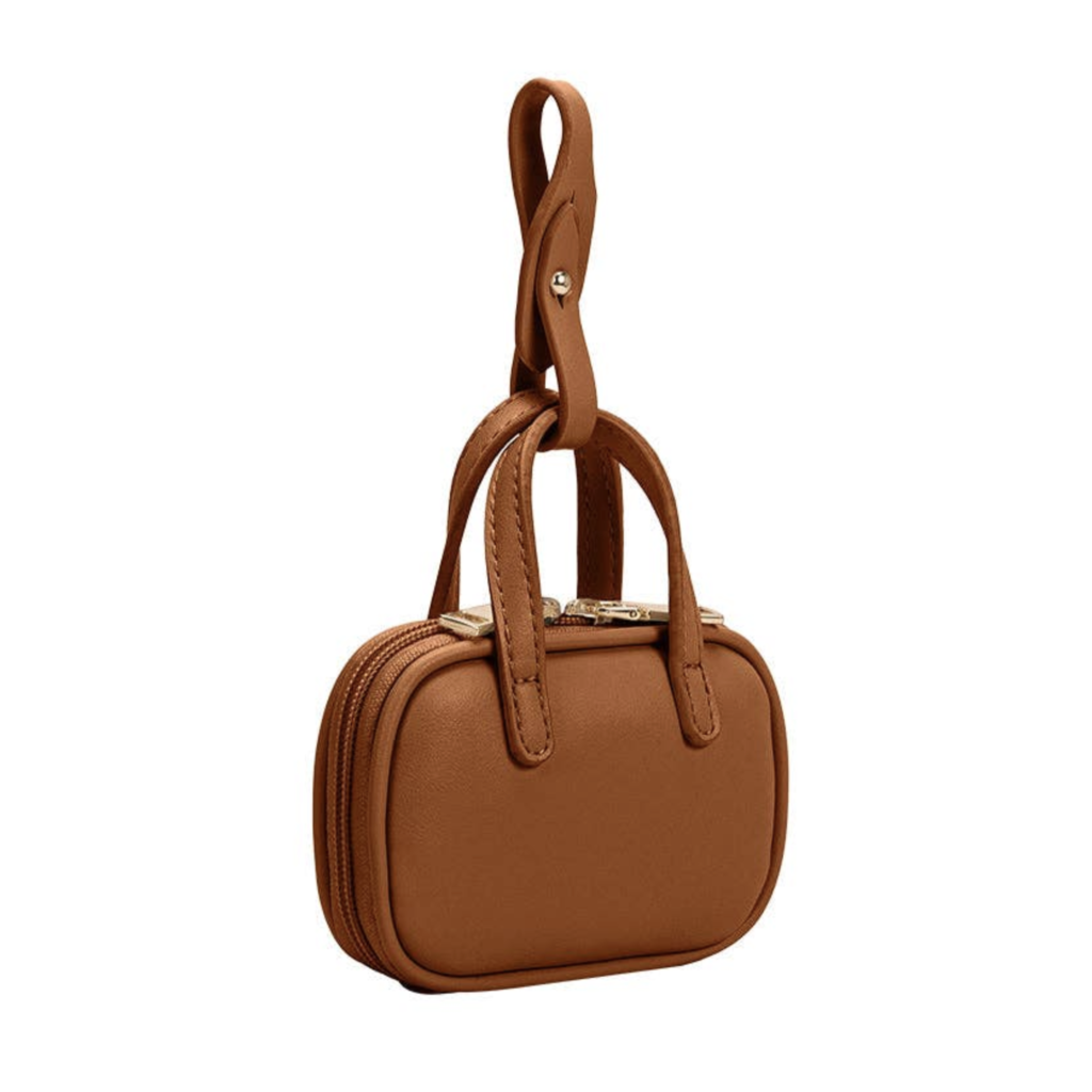 Natasha Micro Bag- Saddle