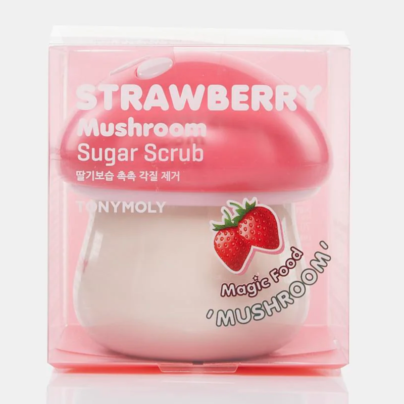 Magic Food Strawberry Mushroom Sugar Scrub