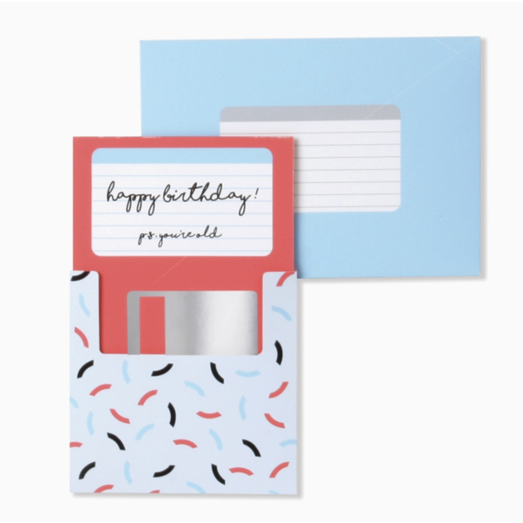 Floppy Disk Pop-Up Card