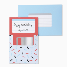 Floppy Disk Pop-Up Card