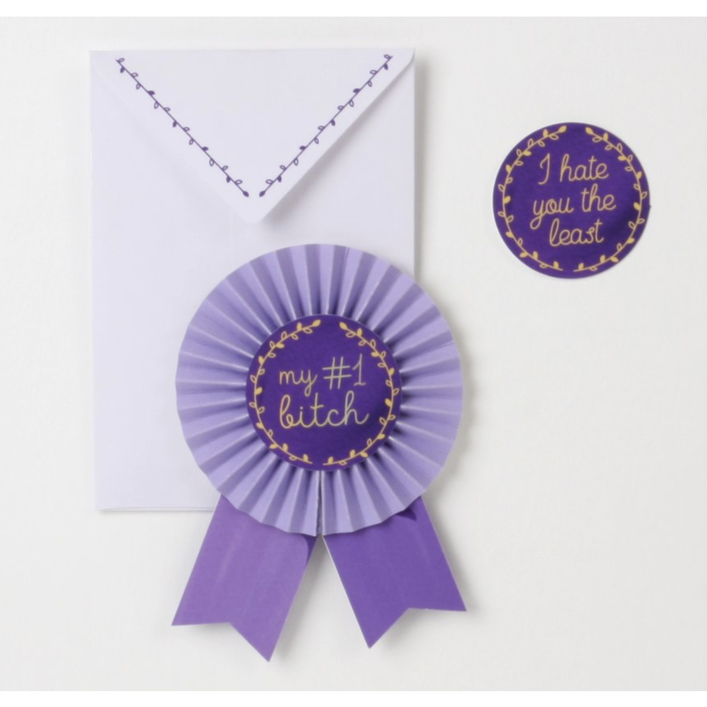 Prize Ribbon Pop-Up Card
