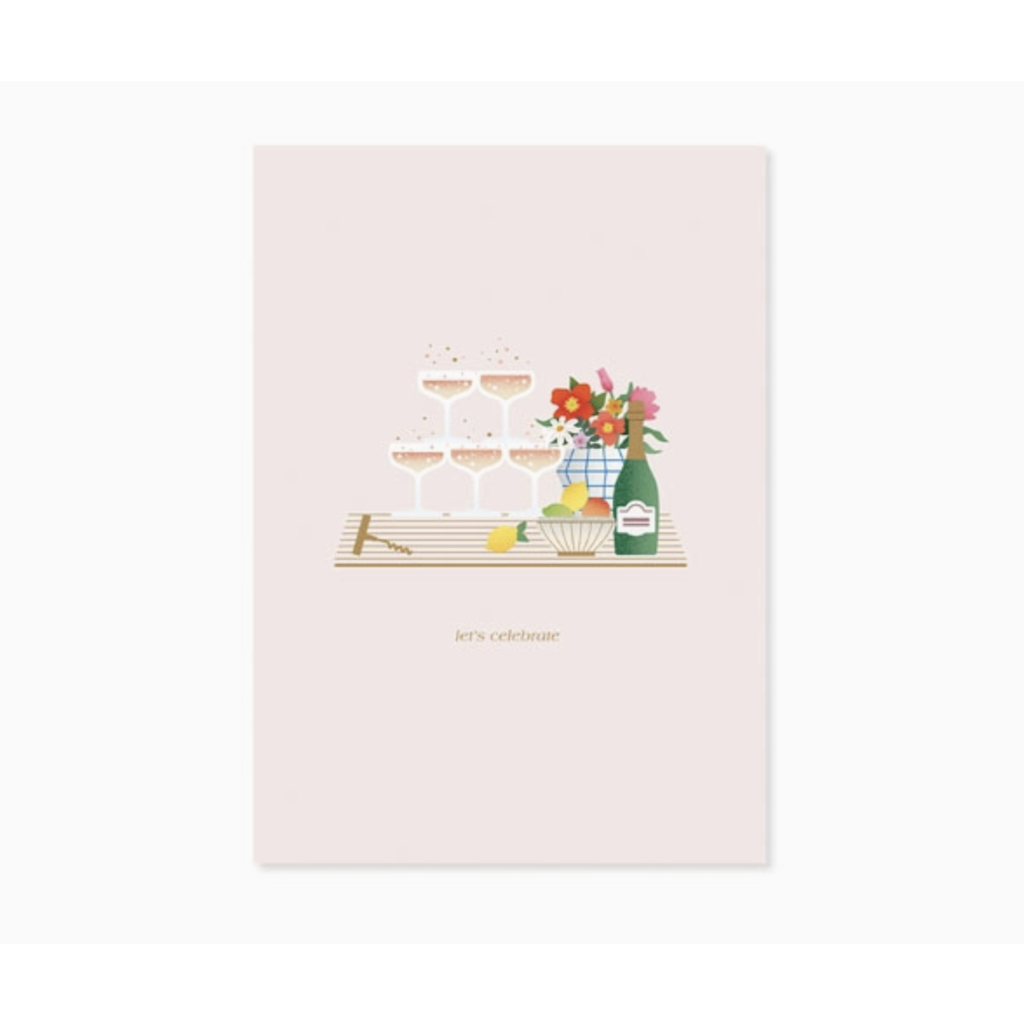 Bar Cart Pop-Up Card