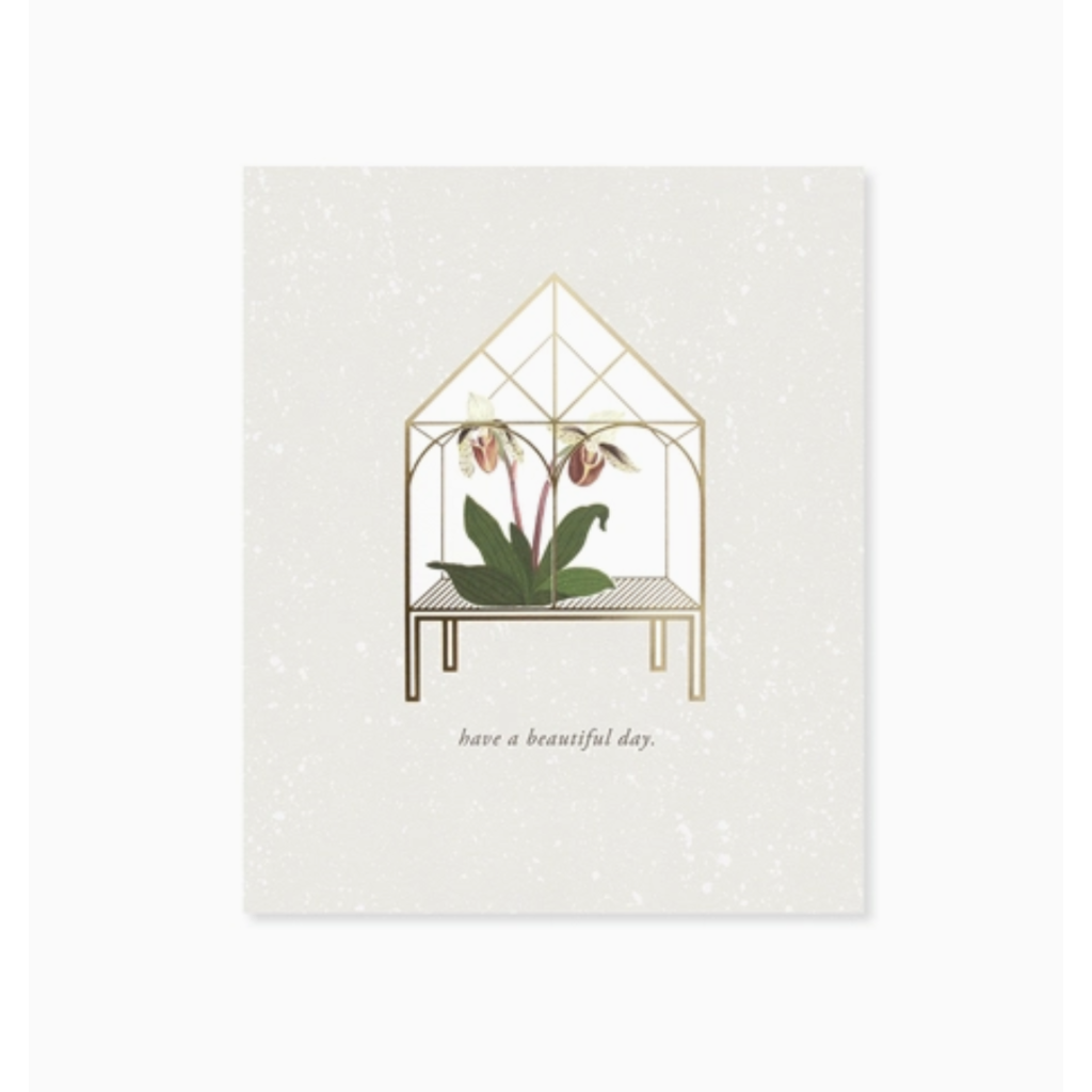 Orchid Pop-up Card