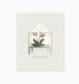 Orchid Pop-up Card