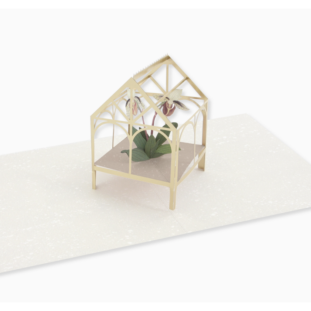 Orchid Pop-up Card