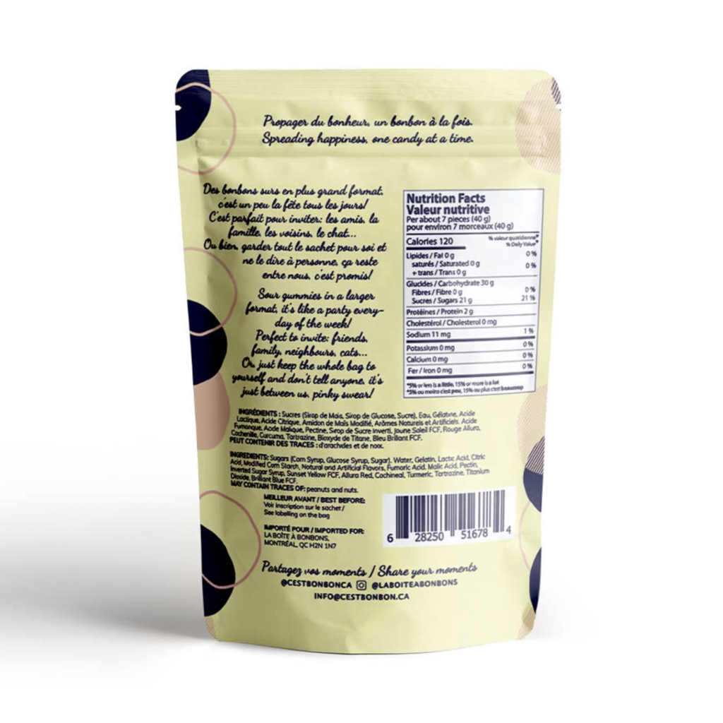 Large Sour Mix - Gummy Candies