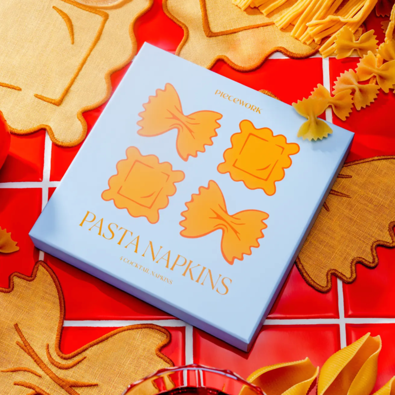 Pasta Cocktail Cloth Napkins