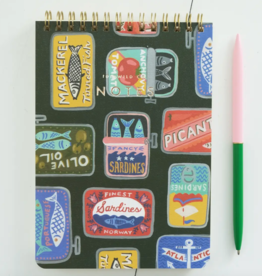 Tinned Fish Spiral Jotter
