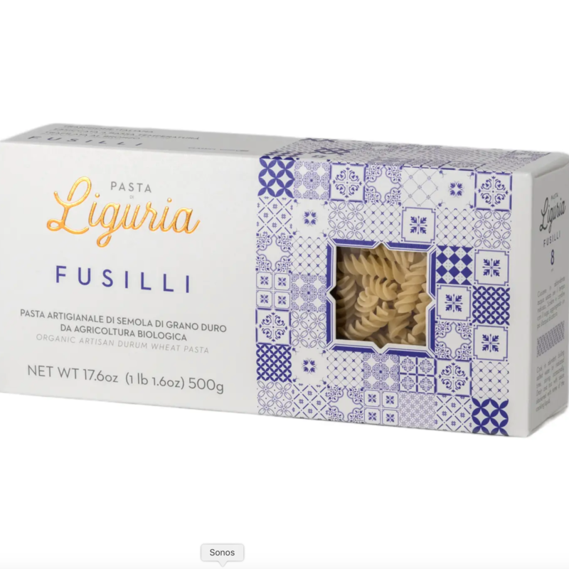 Organic Fusilli By Pasta Di Liguria