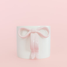 Pink Bow Mug 15oz