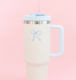 Blue Bow Tumbler 40oz