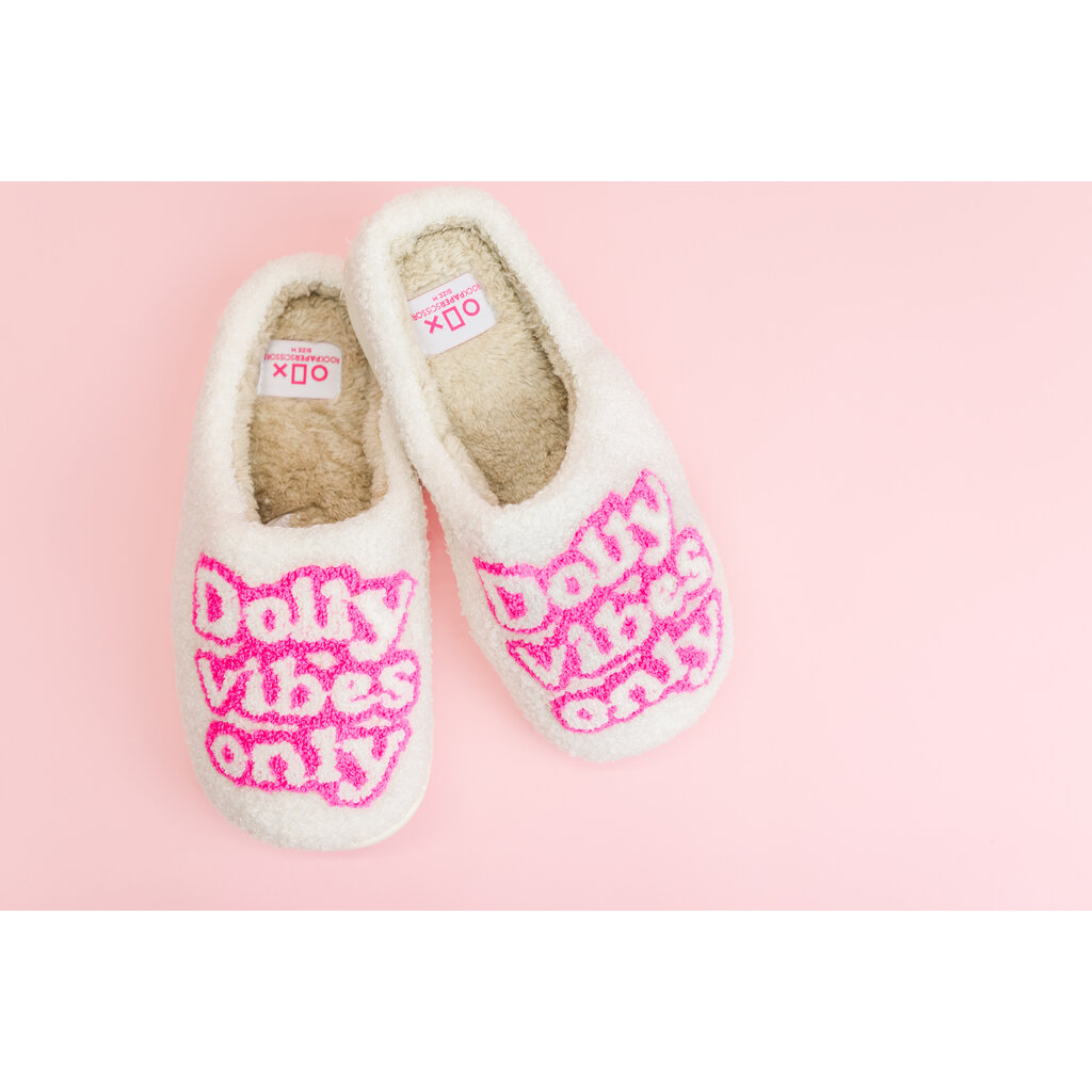 Dolly Vibes Only Slippers