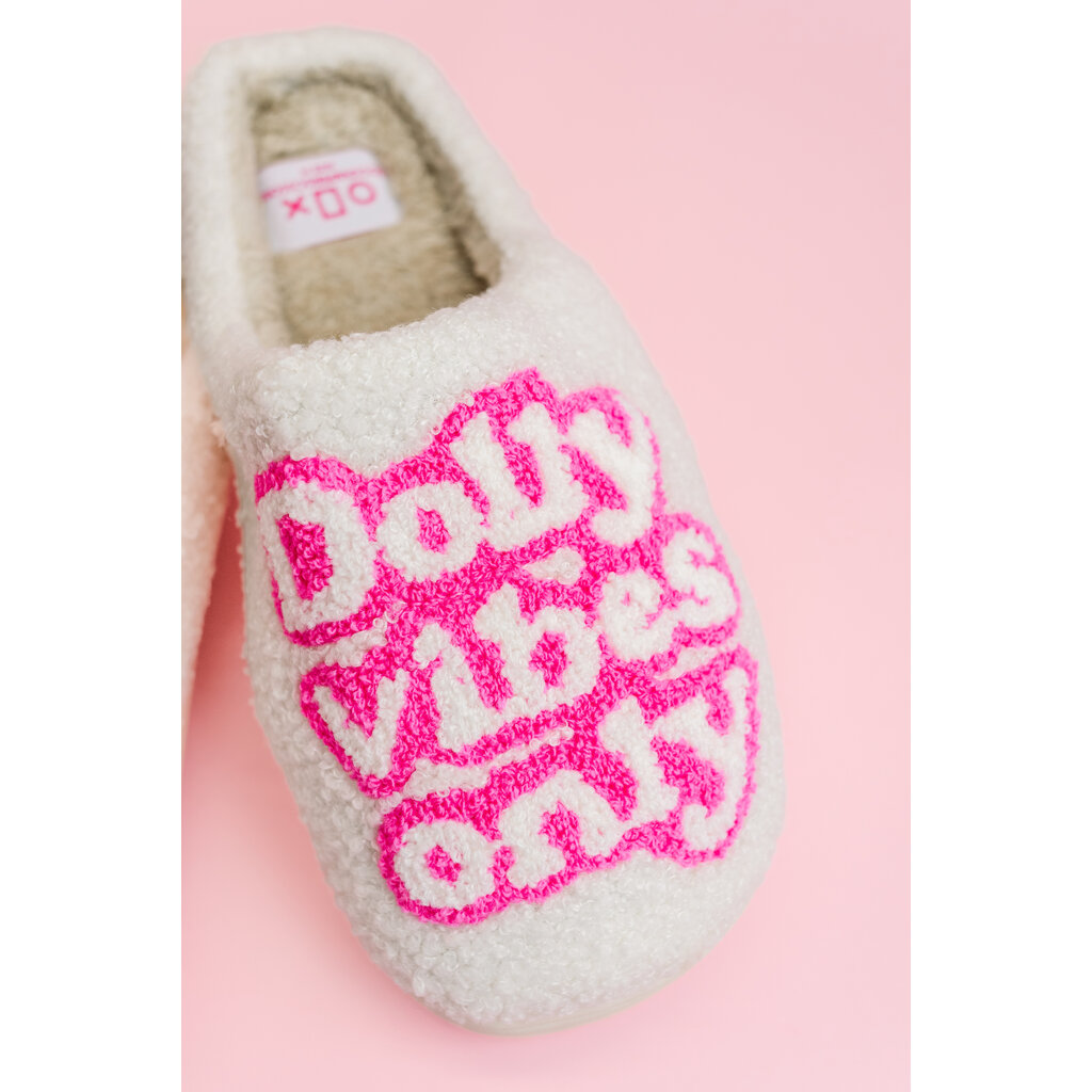 Dolly Vibes Only Slippers