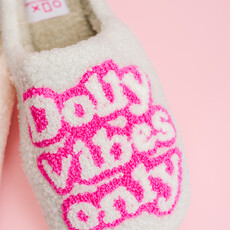 Dolly Vibes Only Slippers