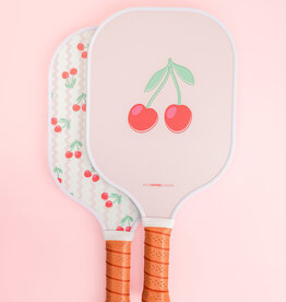 Pink Cherry Ric Rac Pickleball Paddle