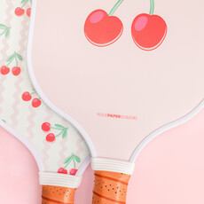 Pink Cherry Ric Rac Pickleball Paddle