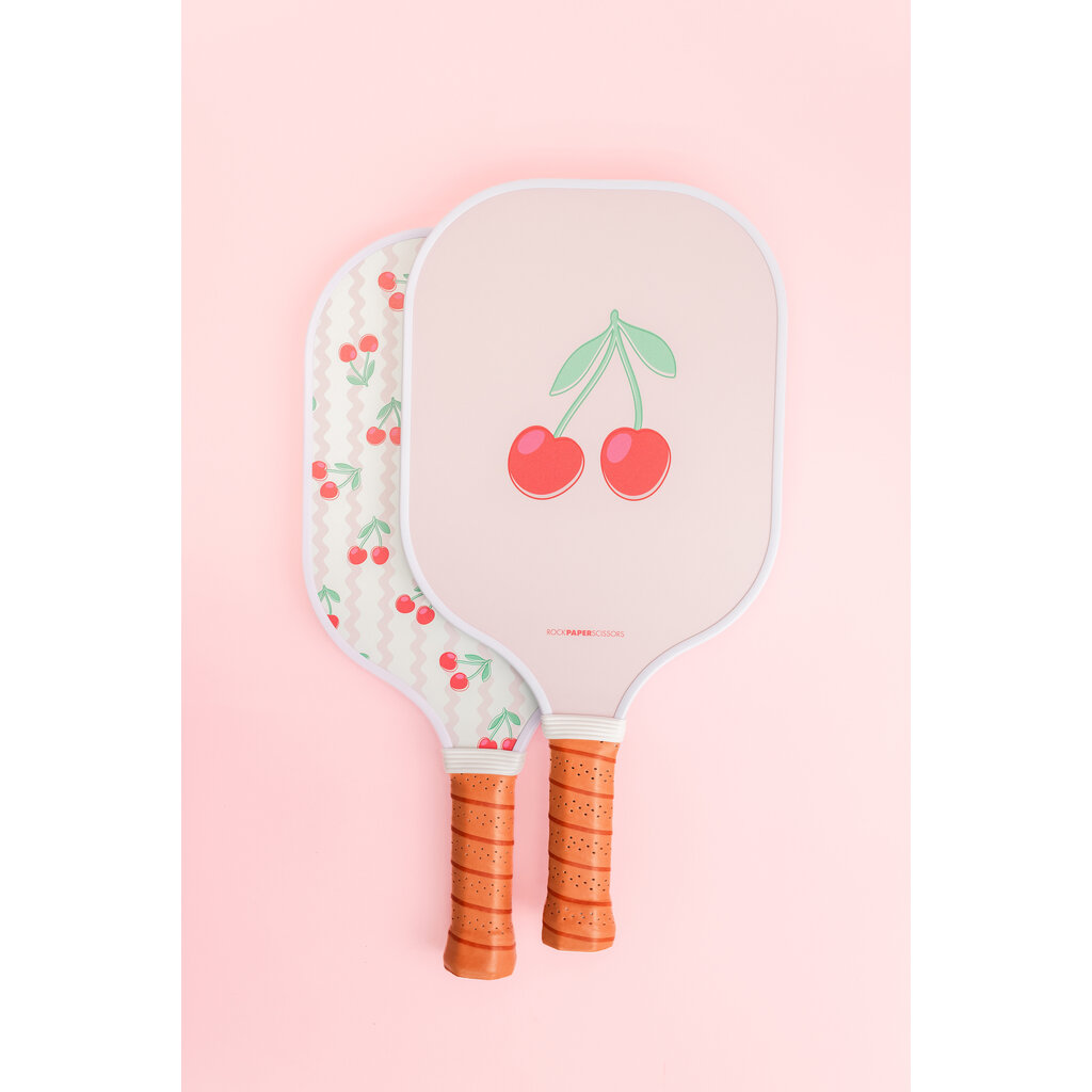 Pink Cherry Ric Rac Pickleball Paddle