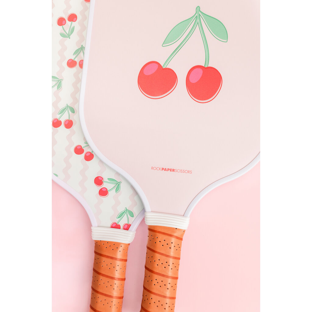 Pink Cherry Ric Rac Pickleball Paddle