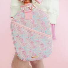Watercolor Floral Bow Pickleball Paddle Bag & Cover