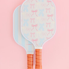Pastel Bows Pickleball Paddle
