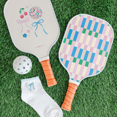 Disco Ball Bows Pickleball Paddle