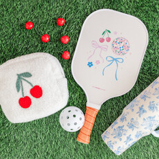 Disco Ball Bows Pickleball Paddle