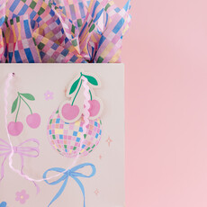 Disco Ball Bows Gift Bag