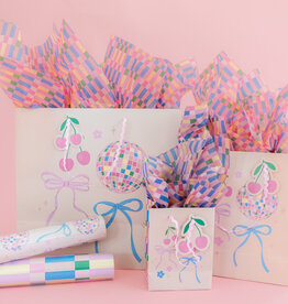 Disco Ball Bows Gift Bag