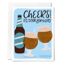 Cheers Birthday Beer Greeting Card