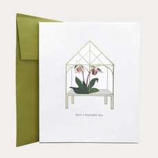 Orchid Pop-up Card