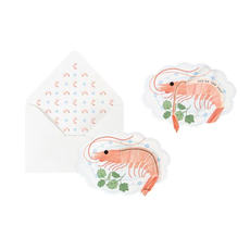 Shrimp Pop-Up Card